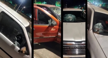 Homem em situação de rua e dependente químico apedreja e danifica veículos na Avenida Marabá; em Patos de Minas Homem em situação de rua e dependente químico apedreja e danifica veículos na Avenida Marabá; em Patos de Minas