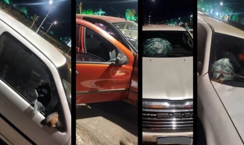 Homem em situação de rua e dependente químico apedreja e danifica veículos na Avenida Marabá; em Patos de Minas Homem em situação de rua e dependente químico apedreja e danifica veículos na Avenida Marabá; em Patos de Minas