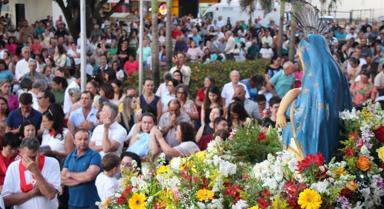 Missa Campal e Procissão encerram a Festa de Nossa Senhora da Piedade de Lagoa Formosa 