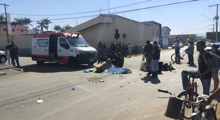Acidente no bairro Cristo Redentor em Patos de Minas mata motociclista de 33 anos 