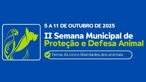 II Semana Municipal de Proteção e Defesa Animal acontece de 5 a 11 de outubro em Patos de Minas