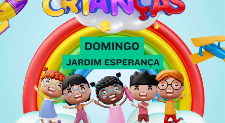 Domingo, 5 de outubro, tem festa do Dia das Crianças no bairro Jardim Esperança em Patos de Minas 