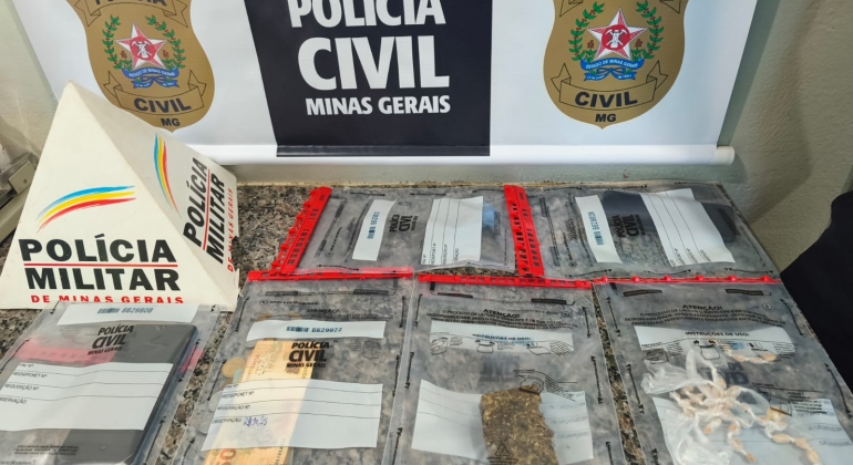 Rio Paranaíba - Suspeito de tráfico é preso em operação das Polícias Civil e Militar Rio Paranaíba - Suspeito de tráfico é preso em operação das Polícias Civil e Militar