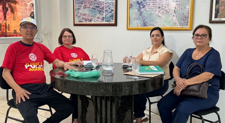 Município de Lagoa Formosa e Rotary Club unem forças na Campanha do Dia D de Vacinação contra a Pólio Município de Lagoa Formosa e Rotary Club unem forças na Campanha do Dia D de Vacinação contra a Pólio