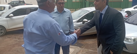 Juiz Eleitoral visita Lagoa Formosa e fala sobre a estadia da Caravana da Biometria na cidade 