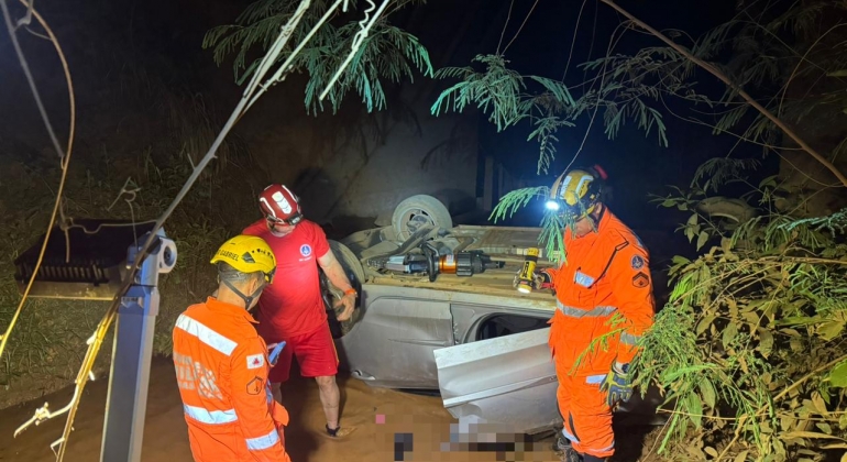 Subtenente da Polícia Militar morre após automóvel que ele conduzia cair no “Ribeirão da Cota”; em Patos de Minas Subtenente da Polícia Militar morre após automóvel que ele conduzia cair no “Ribeirão da Cota”; em Patos de Minas