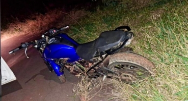 Motocicleta furtada em Carmo do Paranaíba é recuperada pela PM em São Gotardo