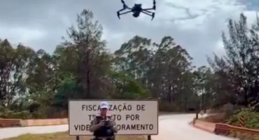 Polícia Militar Rodoviária passa a usar drones para fiscalizar rodovias em Minas Gerais