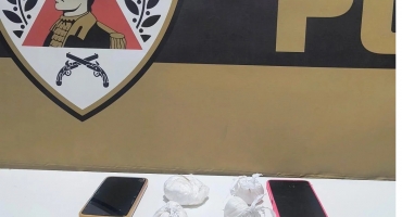 Serra do Salitre - Polícia Militar prende dois homens por tráfico de drogas