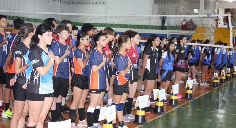 Escolinha de Esportes da Prefeitura de Lagoa Formosa realiza Campeonato de Vôlei Infantil 