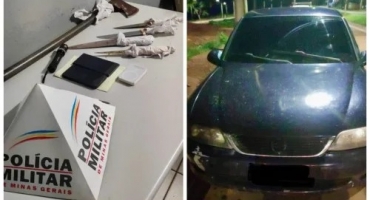 Patos de Minas - Criminosos retornam de madrugada para retirar carne de boi abatido em fazenda e acabam presos 