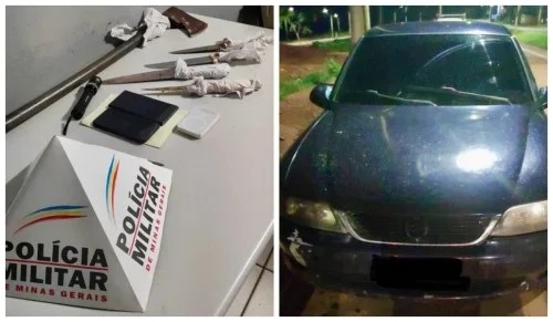 Patos de Minas - Criminosos retornam de madrugada para retirar carne de boi abatido em fazenda e acabam presos 