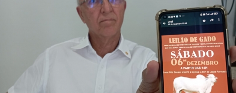 Rotary Club de Lagoa Formosa realiza leilão de gado em prol da Santa Casa de Misericórdia 