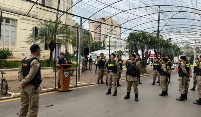 Operação Filhos de Minas reforça policiamento e marca atuação prática de novos soldados da Polícia Militar