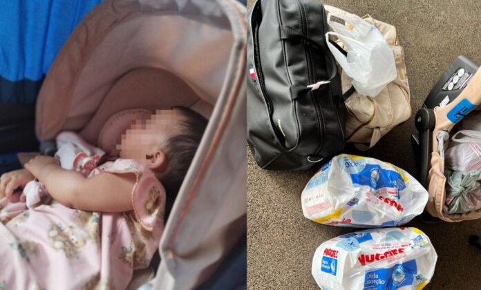 Patrocínio – Mãe e bebê são deixadas no terminal rodoviário após desacordo com motorista durante embarque