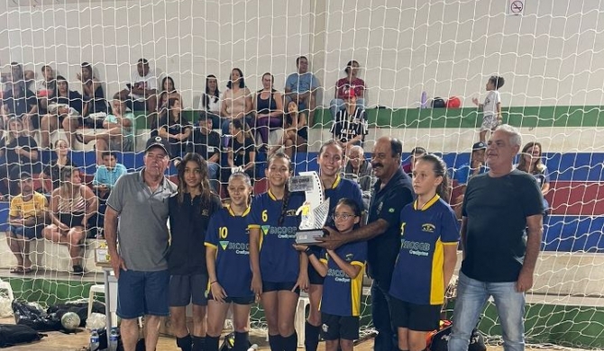 Finais do Campeonato de Futsal Feminino de Lagoa Formosa são realizadas no Poliesportivo do bairro Bela Vista 