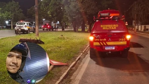 Segunda a Polícia Militar, motorista e motociclista teriam discutido antes da batida que resultou em morte na cidade de Patos de Minas 