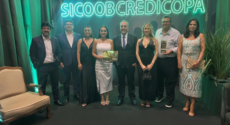 Sicoob Credicopa é eleita a Melhor Instituição Financeira no prêmio Melhores do Ano Paracatu