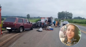 Mãe morre em grave acidente na BR-365 em Patos de Minas e filha de 18 anos precisa de doação de sangue 