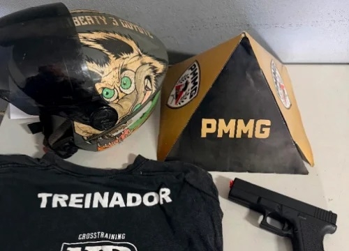 Suspeito de cometer assalto em posto de combustíveis é identificado e preso após ação da Polícia Militar; em Patos de Minas 