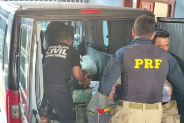 Ação conjunta entre PRF, PC e PM resulta na incineração de toneladas de drogas em Patos de Minas 