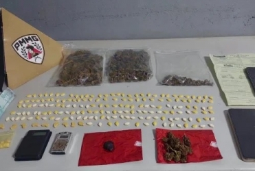 Patos de Minas -  Dois jovens são presos por tráfico de drogas no bairro Padre Eustáquio