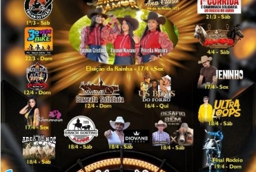 Rodeio do Amor movimenta Presidente Olegário e segue com programação até domingo (19)