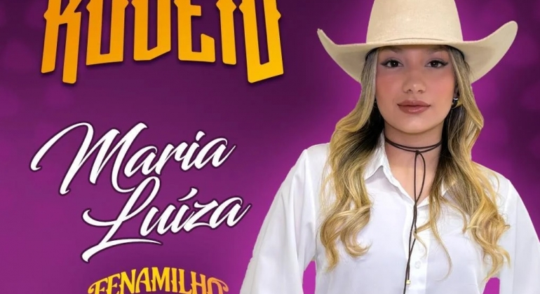 Maria Luíza Ribeiro Viana de Oliveira é eleita Musa do Rodeio da Fenamilho 2026