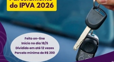 IPVA 2026 vencido poderá ser dividido em até 12 parcelas em Minas